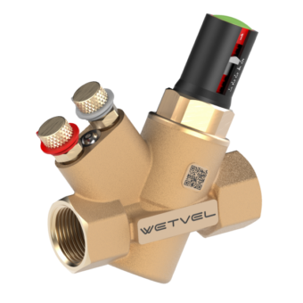 Клапан балансировочный DF Ду15 Ру25 авт ВР/ВР WETVEL DF-15LR2-ST