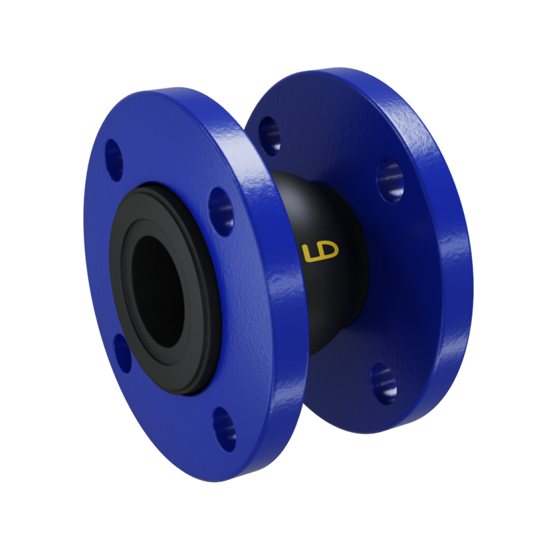 Виброкомпенсатор Ду80 Ру16 фл 100С L=136мм EPDM LD LD.КФР.080.16