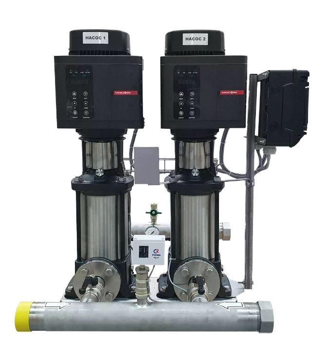 Установка повышения давления Hydro-ME 2 CRVE 5-12 G2-B-R-50-16-A Vandjord 75111206